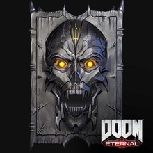 doom eternal - rocket launcher game skull creature shield toy dark hell fire bethesda 3d print model - Mito3D