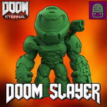 doom eternal slayer collectible figurine high res custom model game doomslayer video fanart toy pop funko 3d print model - Mito3D