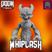 doom eternal whiplash collectible figurine high res custom model game doomslayer video fanart slayer toy pop funko 3d print model - Mito3D