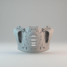 doom slyer mask fashion slayer eternal 3d print model - Mito3D