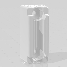 door-locker caravan motorhome various blocks attachment locker door 3d print model - Mito3D