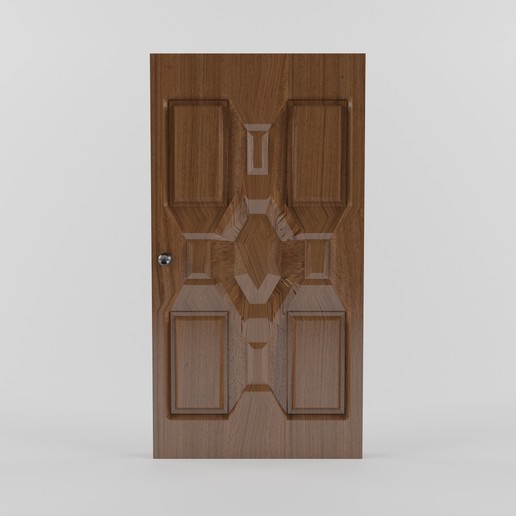 de la puerta casa modelo madera trabajo muebles familia 3D print model - Mito3D