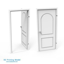 door home diorama 3d printable gate game house internal thumbnails scale tamiya 3d print model - Mito3D