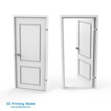 kapı ev diorama 3d yazdırılabilir kapısı oyun iç küçük resimler ölçek tamiya 3d print model - Mito3D