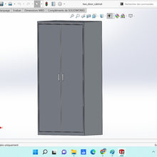 Tür Kabinett 3d print model - Mito3D