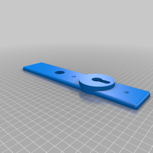 door handle cover danalock danalockv3 decor 3D print model - Mito3D