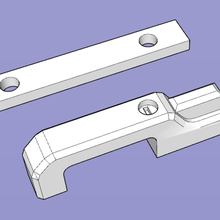 door handle trx4 defender various traxxas scale rc 1 10 3d print model - Mito3D