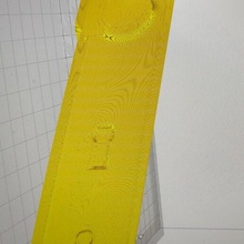 puerta etiqueta 3d print model - Mito3D