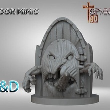Tür nachahmen 3d print model - Mito3D