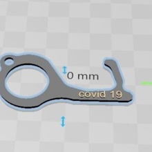 door opener various covid19 protection 3d print model - Mito3D