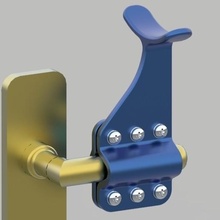 door opener - abrepuertas dooropener covid covid-19 covid19 handle opendoor 3d print model - Mito3D