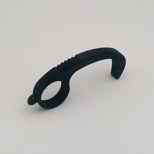 kapısı açacağı Anahtarlık aracı covid Corona kapı 3D print model - Mito3D