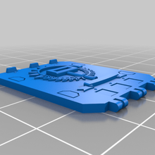 porta repulsor 40k jogos brinquedo 3d print model - Mito3D