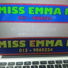 door sign emma signs_logos 3d print model - Mito3D
