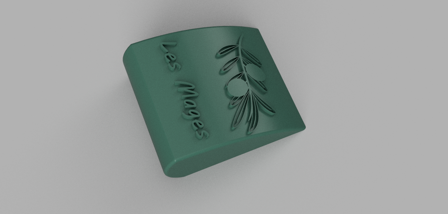 porta fermare magi oliva 3D print model - Mito3D