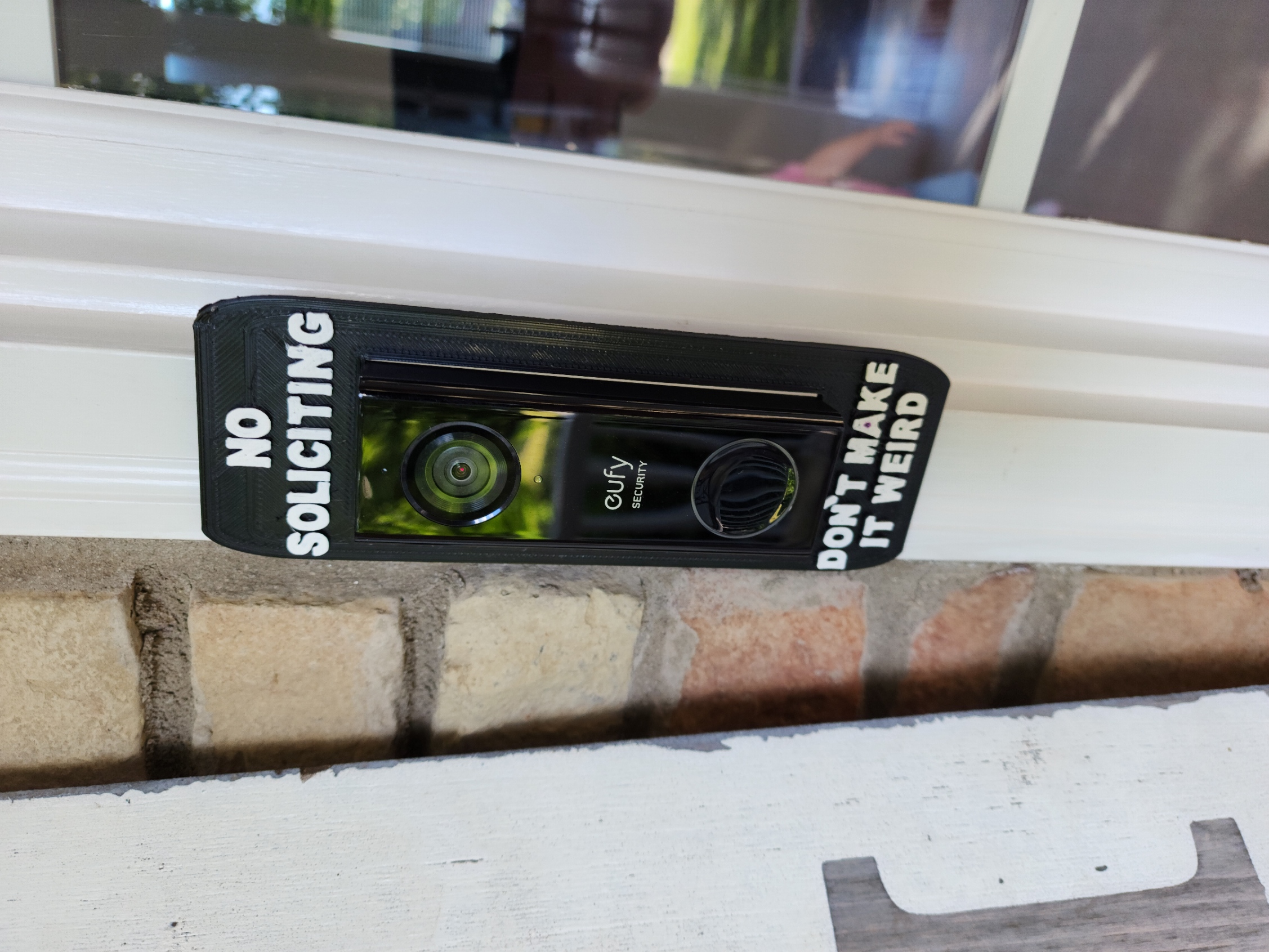 timbre puerta cor eufy cableado campana casa hogar solicitación abogado abogados extraño admitir detener 3D print model - Mito3D