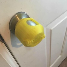 doorknob cover home 3d print model - Mito3D