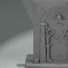 Türen moria Tür zu verschiedene Herr Ringe mora 3d print model - Mito3D