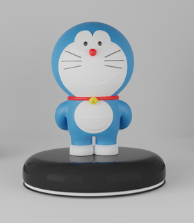 Doraemon Nobita karikatür anime robot heykel oyuncak manga Fujiko animasyonlu dizi 3d print model - Mito3D