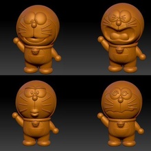 Doraemon expressions 9 12 Jeu 3d print model - Mito3D
