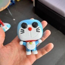 doraemon funko pop multi color print one extruder art anime cat sleeve animated cartoons noble japan 3d print model - Mito3D