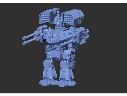 dorito class dreadnought Tools 40k deredeo proxy miniatures space marine warhammer wh40k 3d printing 3d print model - Mito3D