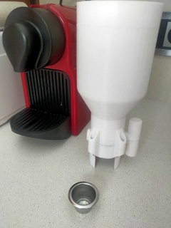 dosagem máquina café cápsulas ss inox aço 3d print model - Mito3D
