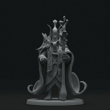dota 2 - rubick dota dota2 rubick 3dprint miniatures magic mage wizard 3d print model - Mito3D