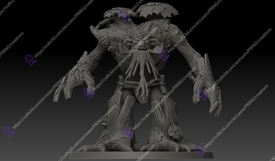 dota 2 trent protettore dota2 3dprint miniature figurine eroe tavolo gioco giocattolo vapore diorama 3d print model - Mito3D