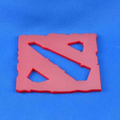 dota 2 logo vari 3D print model - Mito3D