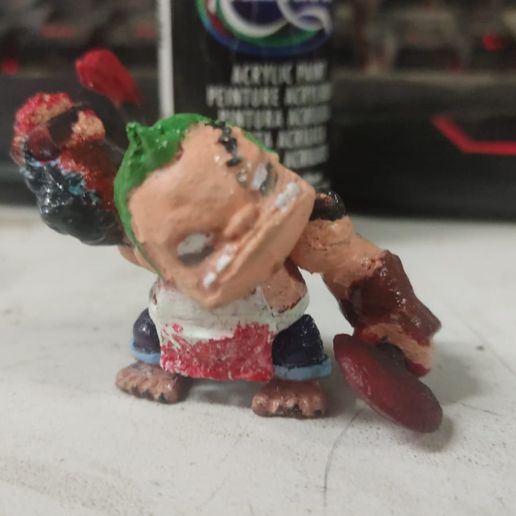 dota 2 pudge chibi 3D print model - Mito3D