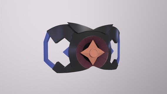 dottore face mask - genshin impact Game cosplay 3d print model - Mito3D