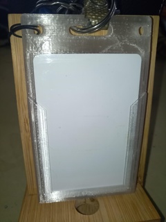 Duplo distintivo porta 3d print model - Mito3D