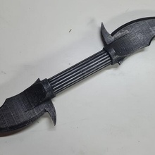 Duplo lâmina faca quad cosplay 3d print model - Mito3D