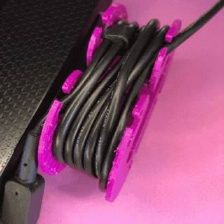 doppelt Kabel Halter Unterstützung Tür Ladegerät Computer Telefon Regler Veranstalter Badezimmer Stütze Regal Stand Belastung einfach 3d print model - Mito3D