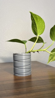 doppelt Wendel Vase verwenden Modus 3d print model - Mito3D
