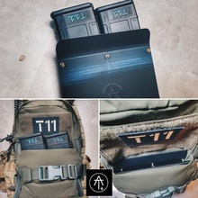 Ekle mini yükleyiciler çift kapı oyun at11 airsoft TMK gmr milsim m4 çanta sırt çantası saldırı 3d print model - Mito3D
