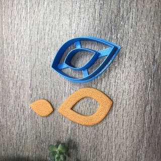 foglia argilla taglierina gioielleria claycutter polimero attrezzo 3d print model - Mito3D