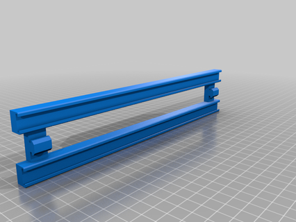 doppelt LED Bar Ender 3 Halter Unterstützung montieren 3d Drucker Teile 3d print model - Mito3D