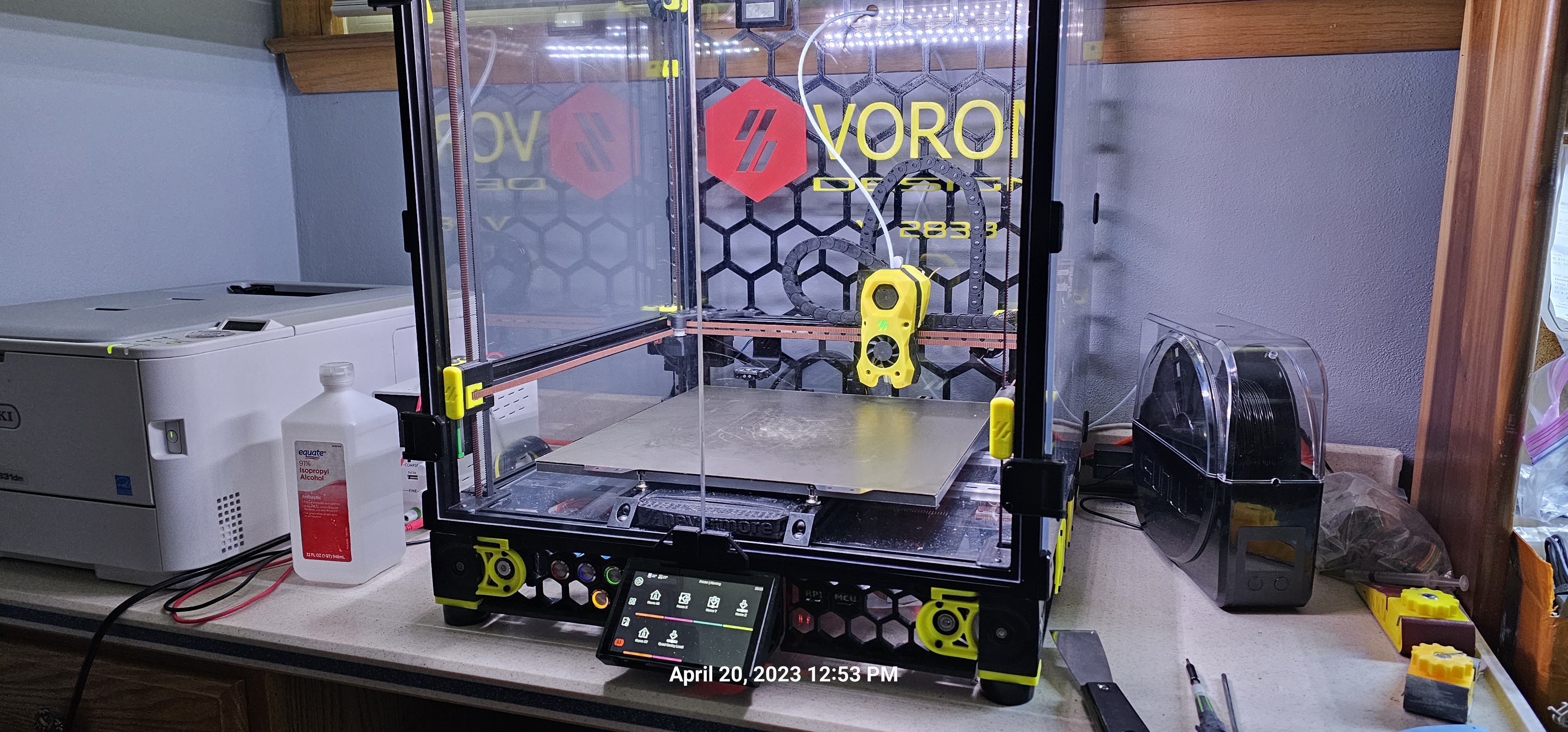 guidato striscia luce voron 3D print model - Mito3D