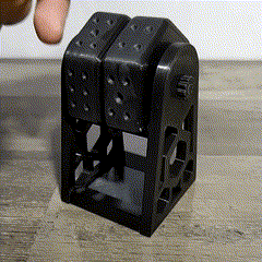 double magnétique dé aimants Facile facile impression 3d print model - Mito3D