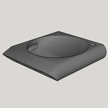 doppio ugello ventilazione box vari fan pursa geeetech la stampante 3d telaio 3d print model - Mito3D