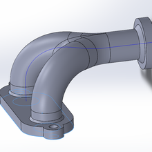 double pipe 3d 3d print model - Mito3D