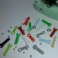 Doppel-poly-Schlüssel tool Schraubenschlüssel 3d print model - Mito3D