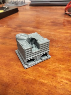 double road tunnel housing greeble city 3d print model - Mito3D