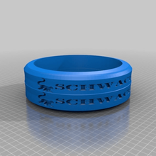 double schwachmaten ring - bringing design another level art sculptures 3d print model - Mito3D