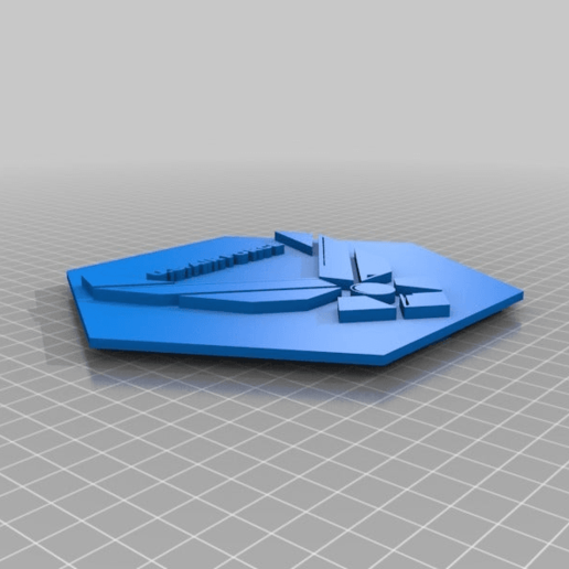 double sided us air force wind catcher tool 3d printing 3D print model - Mito3D