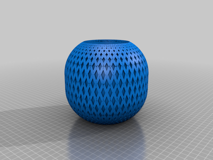 double spirale vase récipient 3d print model - Mito3D