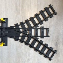 doppio interruttore gioco giocattolo con il treno rails lego byctrldesign 3d print model - Mito3D