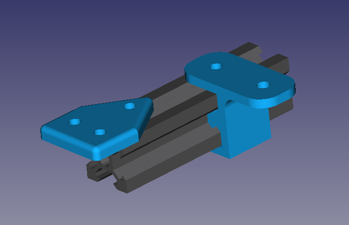double axis tendeur ender 3 axe ceinture 3D print model - Mito3D
